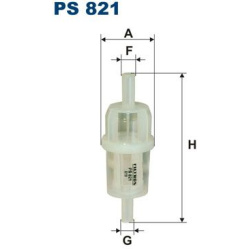 kuro filtras
                                FILTRON                                PS821, Nenurodytas gamintojas, PS821, aut