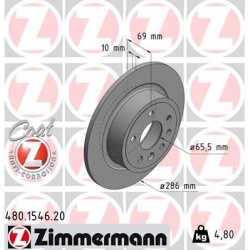 stabdžių diskas (1vnt) COAT Z
                                ZIMMERMANN                                                480