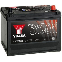 starterio akumuliatorius YBX3000 SMF Batteries
                                YUASA                                         