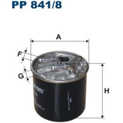 kuro filtras
                                FILTRON                                PP841/8, Nenurodytas gamintojas, PP8418, 