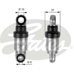 vibracijos slopintuvas, V formos rumbuotas diržas DriveAlign™
                                GATES                       