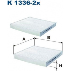 filtras, salono oras
                                FILTRON                                                K1336-2X, Nenurod