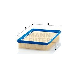 oro filtras
                                MANN-FILTER                                C2676, MANN-FILTER, C2676, auto detal�