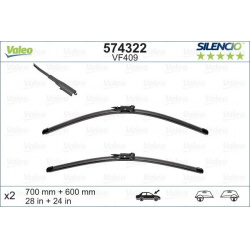 valytuvai SILENCIO FLAT BLADE SET
                                VALEO                                                574322