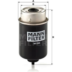 kuro filtras
                                MANN-FILTER                                WK8102, MANN-FILTER, WK8102, auto det