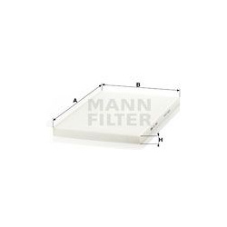 filtras, salono oras
                                MANN-FILTER                                CU3562, MANN-FILTER, CU3562, 