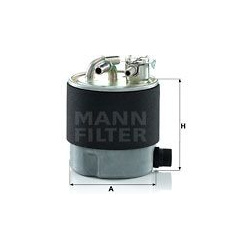 kuro filtras
                                MANN-FILTER                                WK920/7, MANN-FILTER, WK9207, auto de