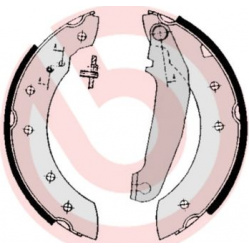 stabdžių trinkelių komplektas ESSENTIAL LINE
                                BREMBO                                       