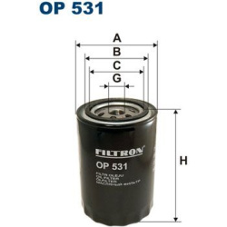 alyvos filtras
                                FILTRON                                                OP531, Nenurodytas gami