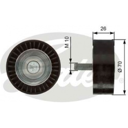 kreipiantysis skriemulys, V formos rumbuotas diržas DriveAlign™
                                GATES                     