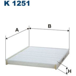filtras, salono oras
                                FILTRON                                                K1251, Nenurodyta
