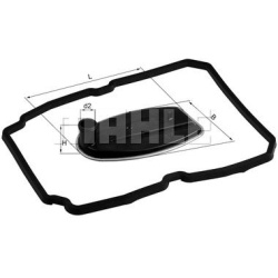 Filtras automato pavarų dėžės
                                MAHLE                                                HX81D,