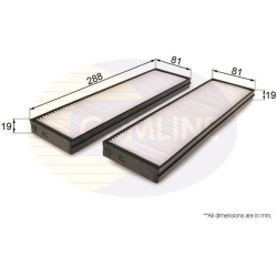 Filtras salono
COMLINE EKF308, COMLINE, EKF308