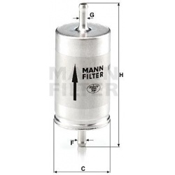 kuro filtras
                                MANN-FILTER                                WK410, MANN-FILTER, WK410, auto detal