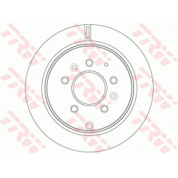 stabdžių diskas (1vnt)
                                TRW                                                DF6291, TRW, DF62