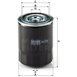 kuro filtras
                                MANN-FILTER                                                WK822/4, MANN-FILTER,