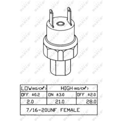 Daviklis kondicionieriaus AC slėgio
                                NRF                                                38919