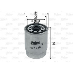 kuro filtras
                                VALEO                                                587738, VALEO, 587738, auto