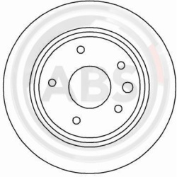 stabdžių diskas (1vnt)
                                A.B.S.                                                16999, Nenurod