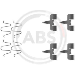 priedų komplektas, diskinių stabdžių trinkelės
                                A.B.S.                                   
