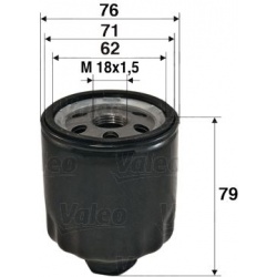 alyvos filtras
                                VALEO                                                586072, VALEO, 586072, au