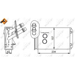 šilumokaitis, salono šildymas EASY FIT
                                NRF                                                5