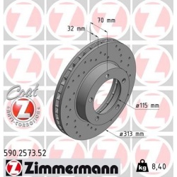 Stabdžių diskas SPORT Z
                                ZIMMERMANN                                                590.2573.