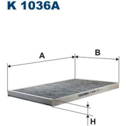filtras, salono oras
                                FILTRON                                                K1036A, Nenurodyt
