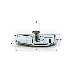 hidraulinis filtras, automatinė transmisija
                                MANN-FILTER                                     