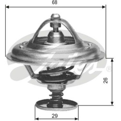 termostatas, aušinimo skystis
                                GATES                                                TH09781G1