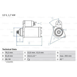 Starteris
                                BOSCH                                                0986020260, BOSCH, 0986020260,