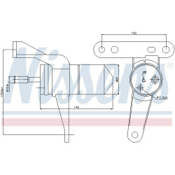 džiovintuvas, oro kondicionierius
                                NISSENS                                                954