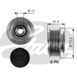 laisvos eigos sankaba, kint. sr. generatorius DriveAlign™
                                GATES                            