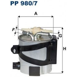 kuro filtras
                                FILTRON                                PP980/7, Nenurodytas gamintojas, PP9807, 