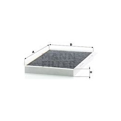 filtras, salono oras
                                MANN-FILTER                                                CUK3569, MANN
