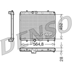 Aušinimo radiatorius
                                DENSO                                                DRM21057, DENSO, D