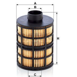 kuro filtras
                                MANN-FILTER                                                PU723X, MANN-FILTER, 