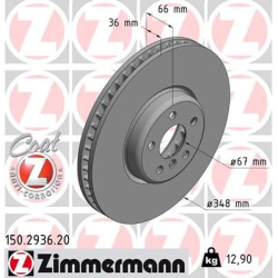 stabdžių diskas (1vnt) COAT Z
                                ZIMMERMANN                                                150