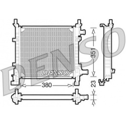 Aušinimo radiatorius
DENSO DRM10061, DENSO, D