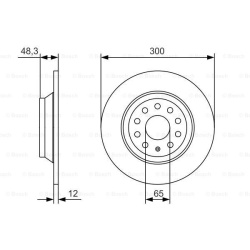BOSCH                                                0986479A84, BOSCH, 0986479A84, auto detalė