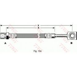 stabdžių žarnelė
                                TRW                                                PHD288, TRW, PHD288, 