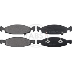 stabdžių trinkelių rinkinys, diskinis stabdys
                                A.B.S.                                      