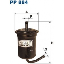 kuro filtras
FILTRON PP884, Nenurodytas gamint