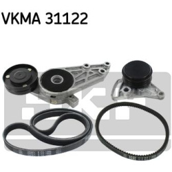 V formos rumbuotas diržas, komplektas
                                SKF                                VKMA 31122, SKF, VK