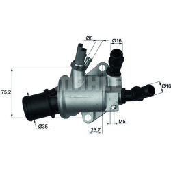 BEHR                                TI 143 88, BEHR, TI14388, auto detalė