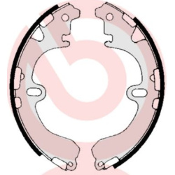 stabdžių trinkelių komplektas ESSENTIAL LINE
                                BREMBO                                       