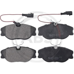 stabdžių trinkelių rinkinys, diskinis stabdys
                                A.B.S.                                      