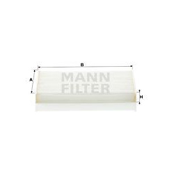 filtras, salono oras
                                MANN-FILTER                                CU17001, MANN-FILTER, CU17001