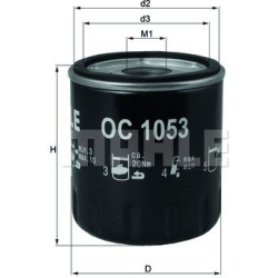 Filtras tepalo
                                MAHLE                                                OC1053, MAHLE, OC1053, au