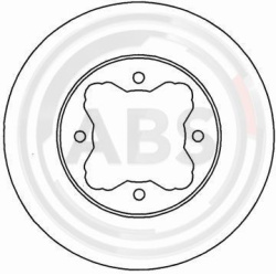 stabdžių diskas (1vnt)
                                A.B.S.                                                16038, Nenurod